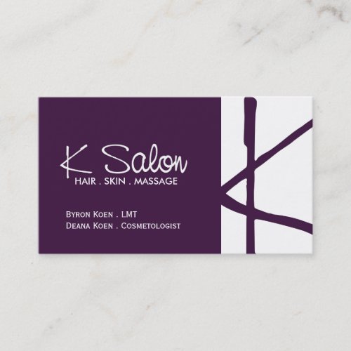 Custom Monogram Business Cards