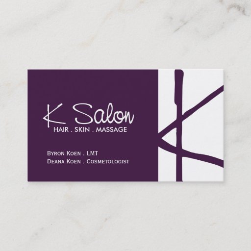Customizable Custom Monogram Business Cards