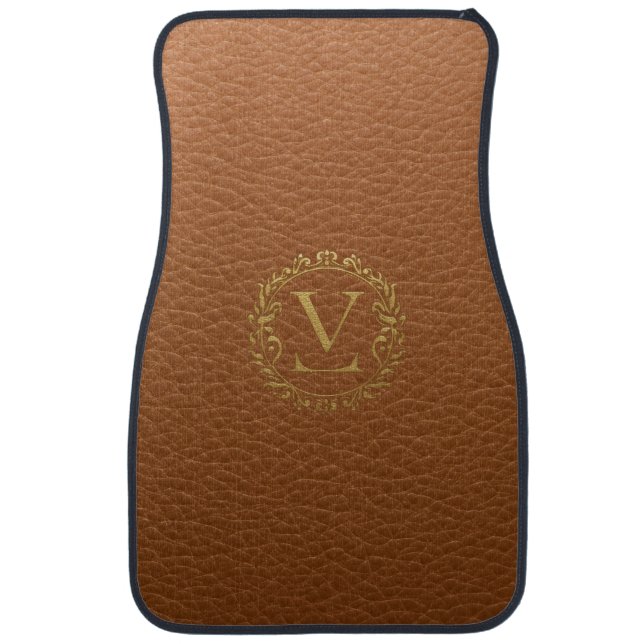 Custom Monogram Car Floor Mats | Personalized Name (Front)