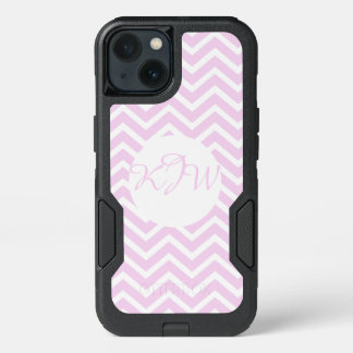 Custom Monogram Chevron iPhone 13 Case