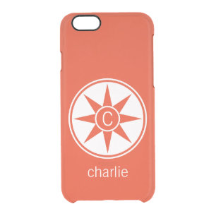 Custom Monogram & Color Frame Pattern cases