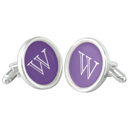 Custom Monogram Cufflinks