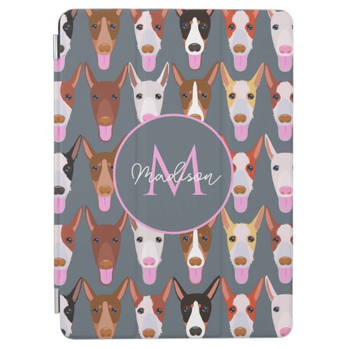 Custom Monogram Dog Faces iPad  iPad Air Cover