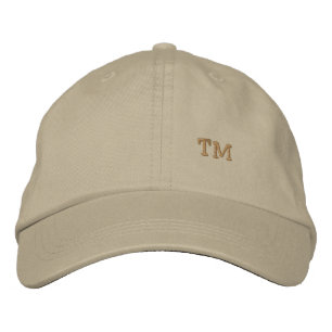 Custom Monogram Embroidered Baseball Cap