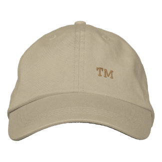 Custom Monogram Embroidered Baseball Cap