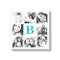 Custom Monogram Family Photo Collage Canvas