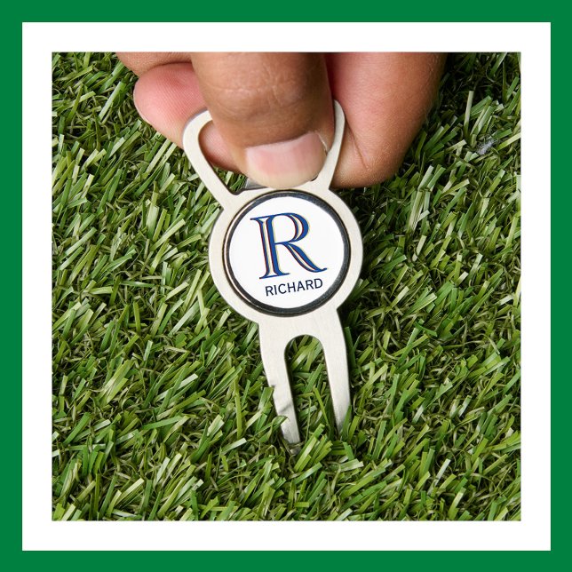 Custom Monogram First Name Ball Marker Divot Tool (Creator Uploaded)