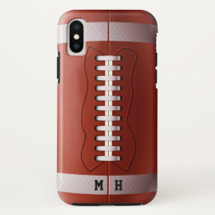 Custom monogram Football phone cases