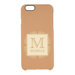 Custom Monogram Frame Pattern phone cases