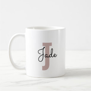 Custom Monogram Gift for Names Starting with J  Coffee Mug