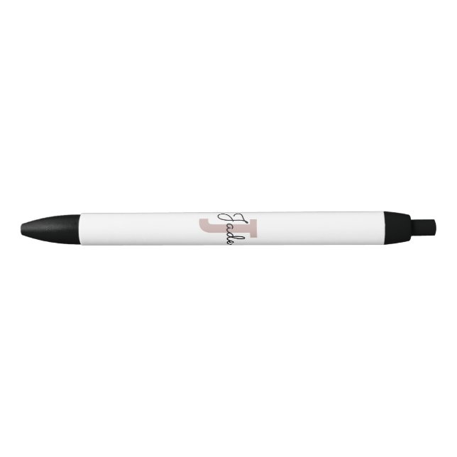 Custom Monogram Gift for Names Starting with J  Pen (Front)