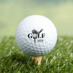 Custom Monogram Golf Balls