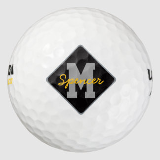 custom monogram golf balls