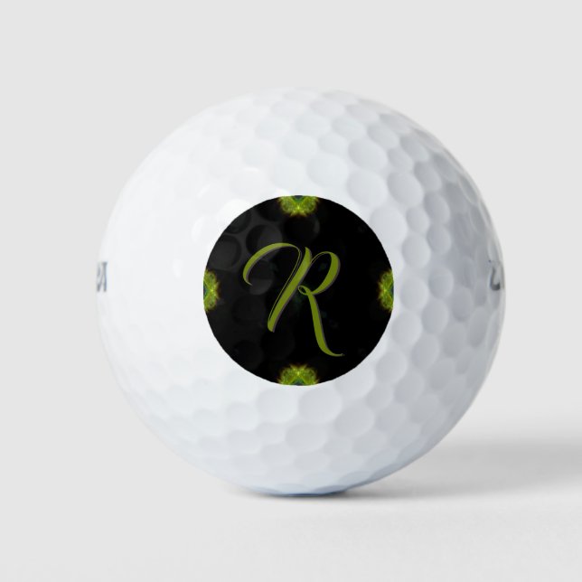 Custom monogram golf balls (Front)