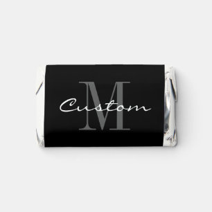 Custom monogram Hershey's Miniatures chocolates