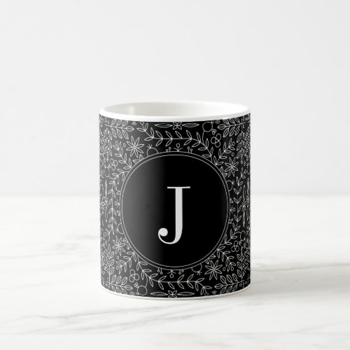 Custom Monogram Initial Coffee Mug