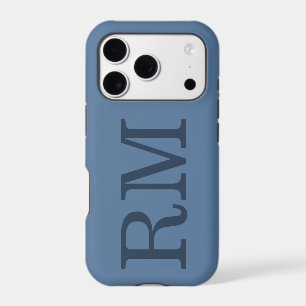 Custom Monogram Initial Quiet Luxury Design iPhone 17 Pro Case