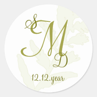 Custom Monogram label