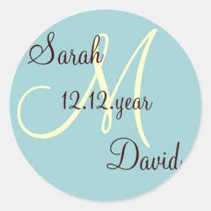 Custom Monogram label