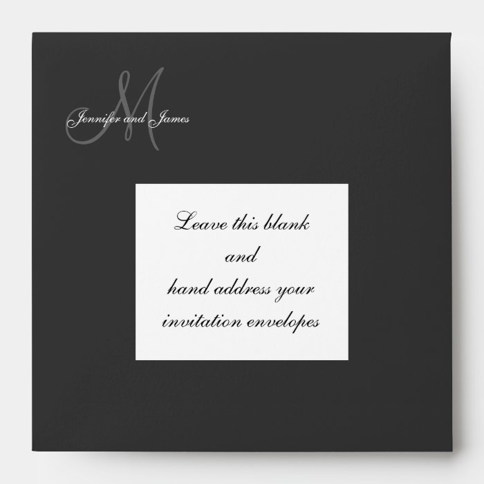 Custom Invitation Envelopes 9