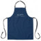 Custom monogram, modern dark blue