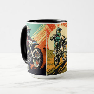 Custom Monogram Motocross Mug