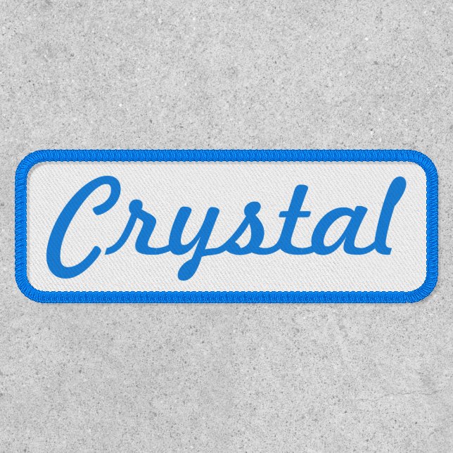 Custom Monogram Name Patch (Front)