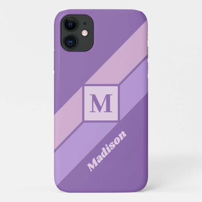 Custom monogram & name phone cases (Back)