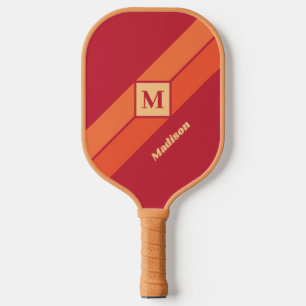 Custom monogram & name pickleball paddle