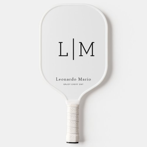 Custom Monogram Name Pickleball Paddle