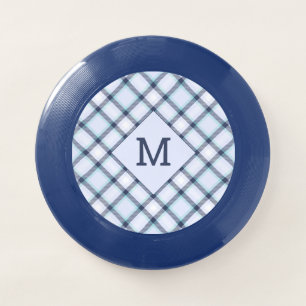 Custom Monogram & Name Plaid / Tartan Pattern Wham-O Frisbee