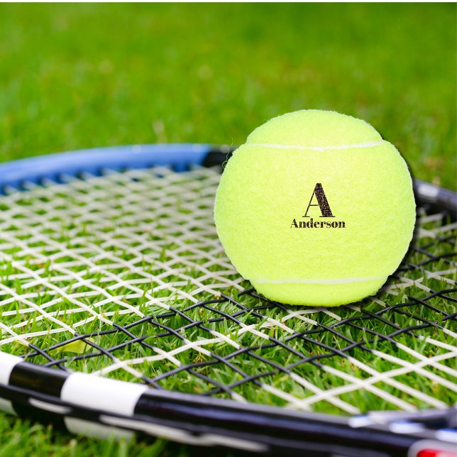 Custom monogram & name  tennis balls (Creator Uploaded)