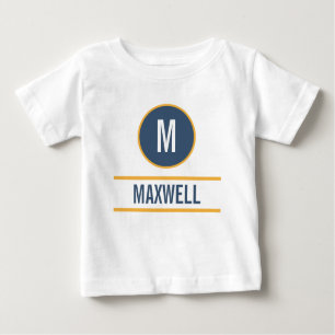 Custom monogram name text template T-Shirt