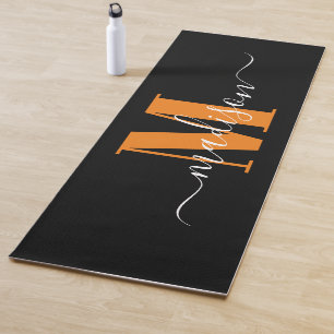 Custom  Monogram Name Yoga Mat