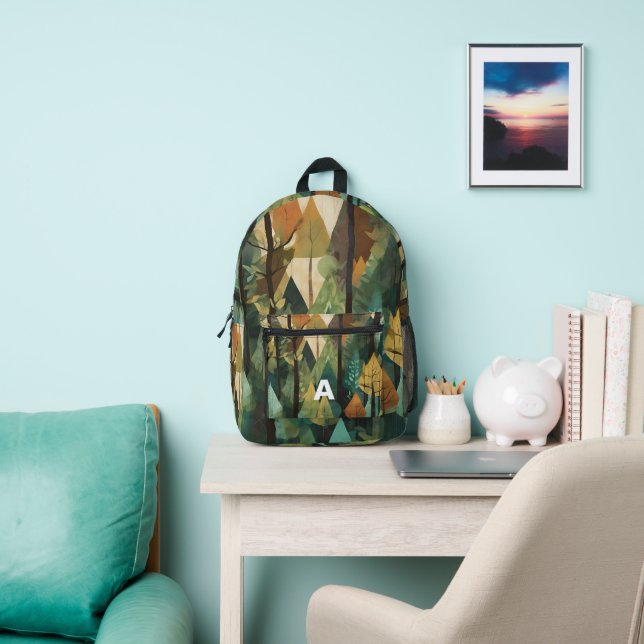Custom Monogram Nature-Inspired Backpack (Insitu)