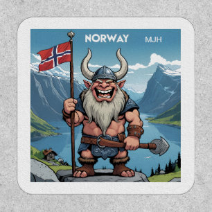 Custom Monogram Norwegian Troll Patch