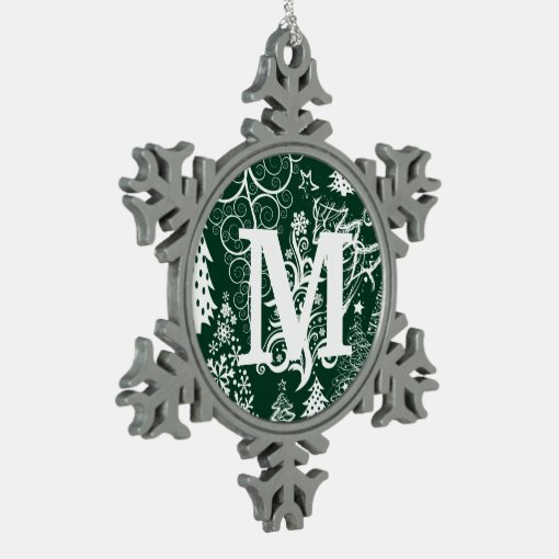 Christmas Metal Snowflake Ornament - 3 Inch Pewter Niger Flag Custom Hanging Decoration