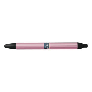 Custom Monogram Pink Gradient Vertical Pen