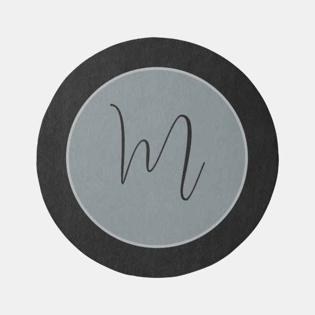 Custom Monogram Rug (Front)