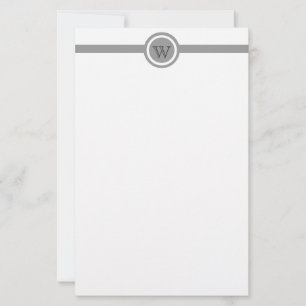 Custom Monogram Stationery