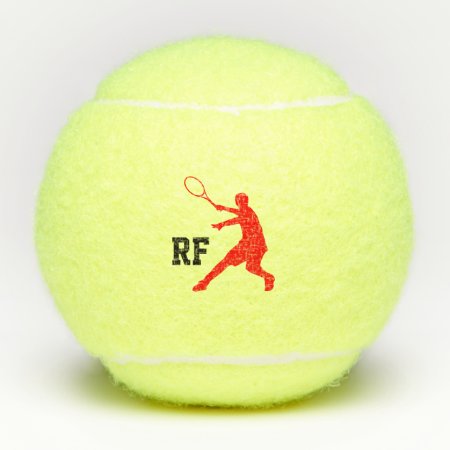 Custom Monogram Tennis Ball For Players