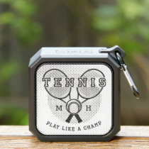 Custom Monogram Tennis Bluetooth Speaker