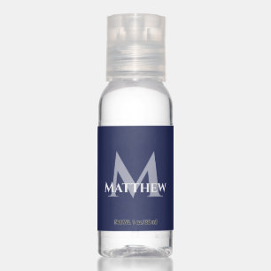 Custom Monogram Travel Bottle Set Personalized Gif Hand Sanitizer