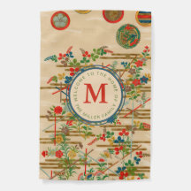 Custom Monogram Welcome Family Crest Yard