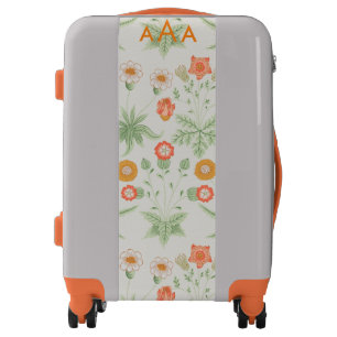 CUSTOM MONOGRAM William Morris Piece of Luggage