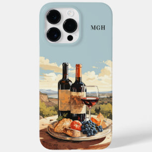 Custom Monogram Wine Lover's Case-Mate iPhone 14 Pro Max Case