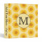 Custom Monogram, with Yellow Sunflowers.