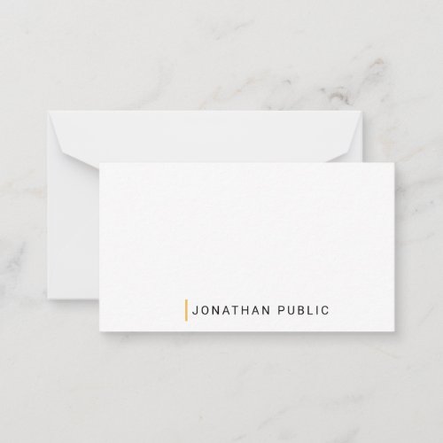 Custom Monogrammed Minimalistic Design Template