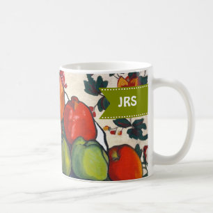 Custom Monograms Jewish New Year Gift  Coffee Mug