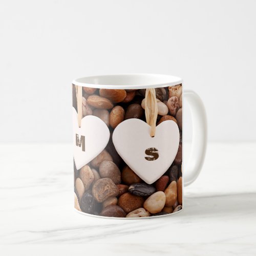 Custom Monograms Valentines Day Gift  Coffee Mug